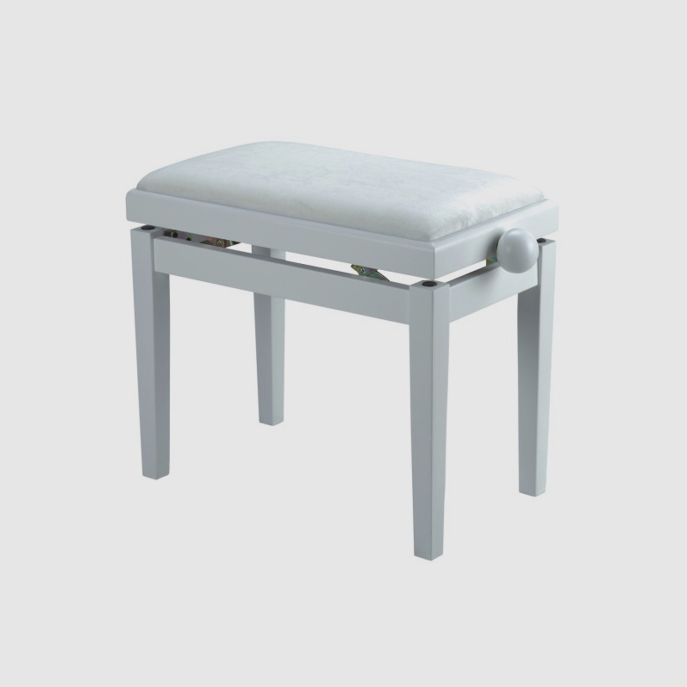 Banco de Piano Regulável 18A Branco Mate